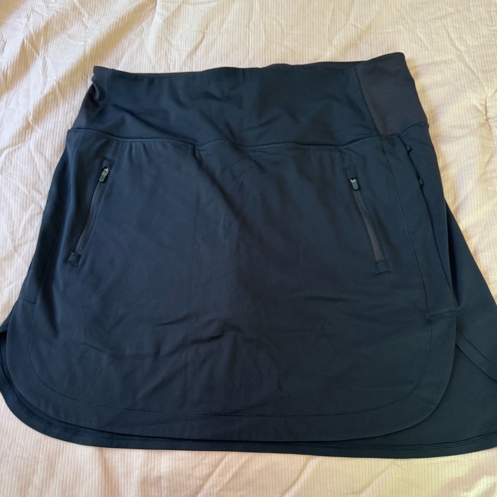 ⛳️⛳️⛳️Athleta Black A-Line Fairway Golf ⛳️Athletic Skort 1X⛳️⛳️⛳️